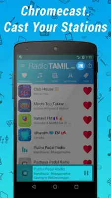 Radio Tamil HD - Music & News android App screenshot 0