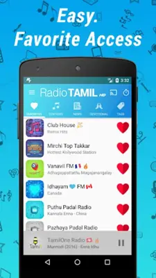 Radio Tamil HD - Music & News android App screenshot 2