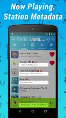 Radio Tamil HD - Music & News android App screenshot 3